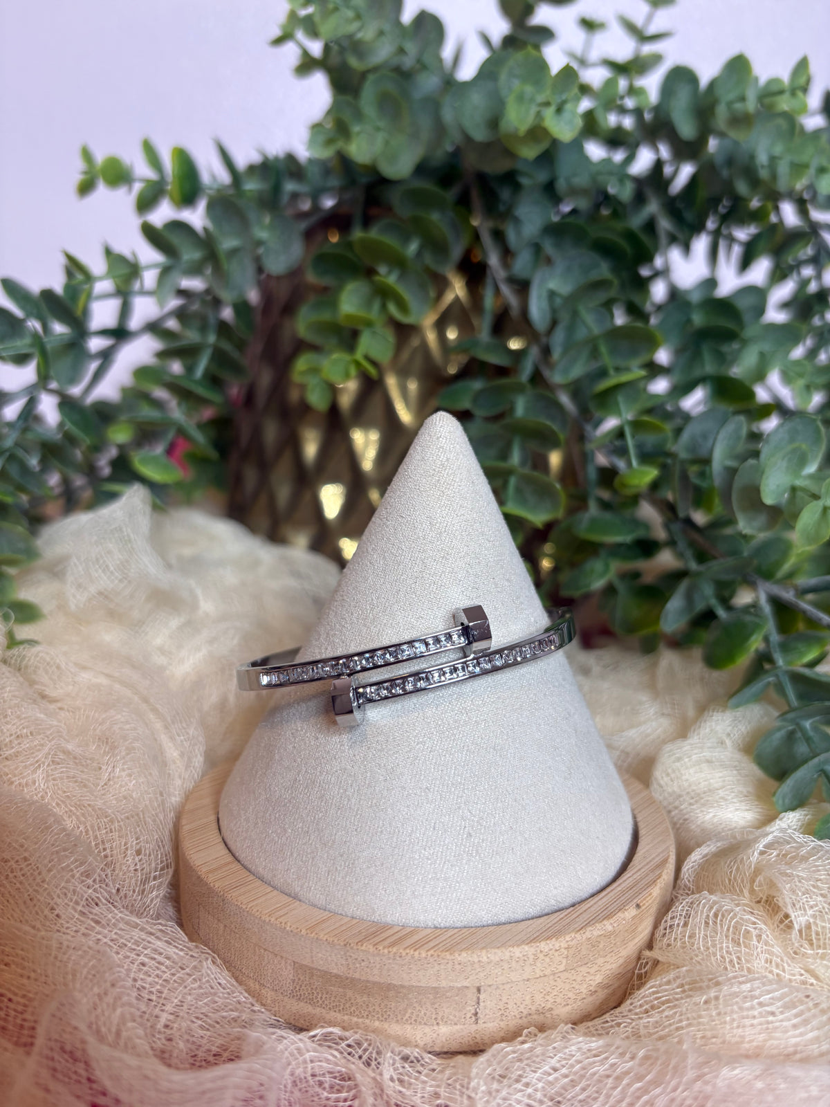 The Double Shine Silver Bracelet