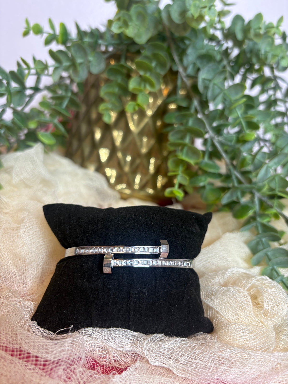 The Double Shine Silver Bracelet