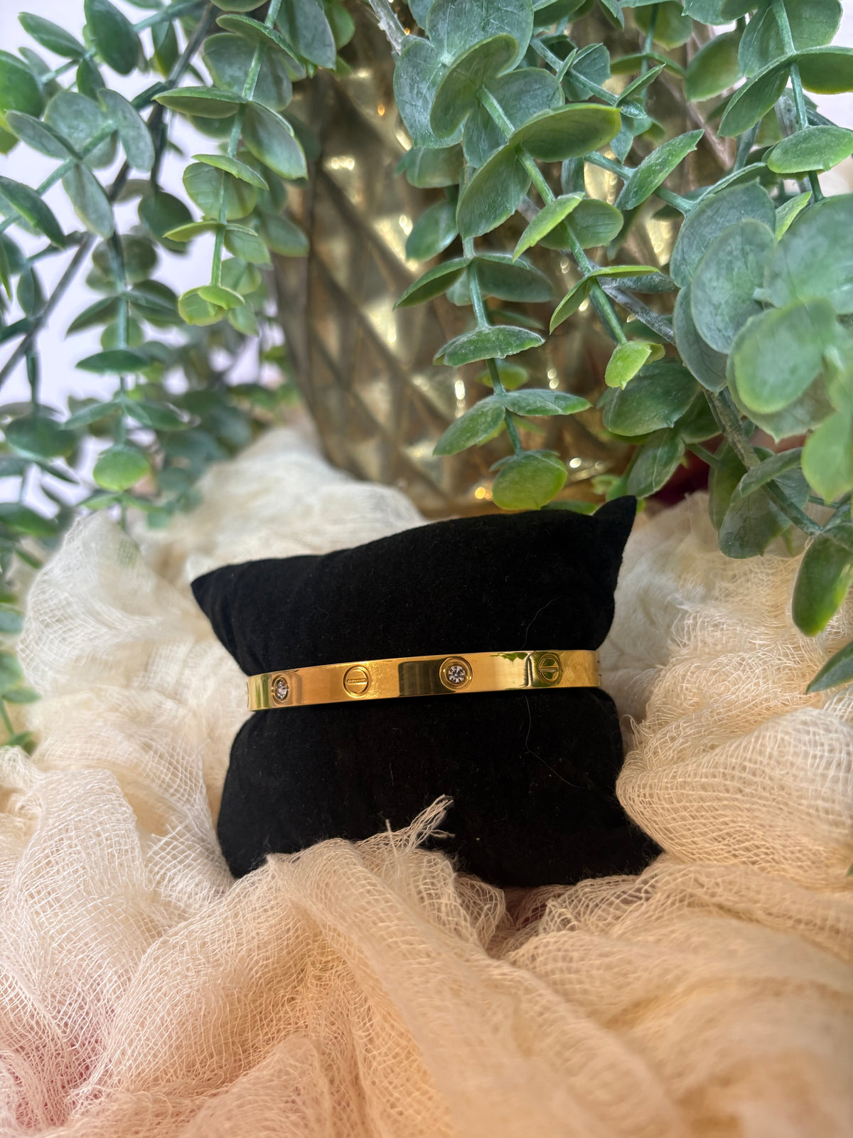 Signature Sparkle Gold Bracelet