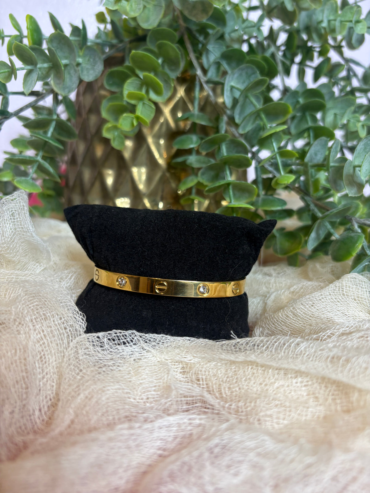 Signature Sparkle Gold Bracelet